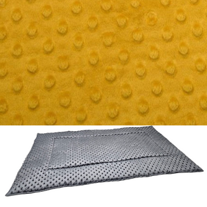 Mata do klatki dla świnki, jeża 100x60 wodoodporna żółta