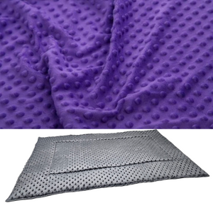 Mata do klatki dla świnki, jeża 140x70 wodoodporna fioletowa