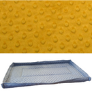 Mata do klatki dla świnki, jeża 100x50 wodoodporna żółta