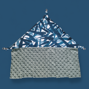 Narożny z frędzlami, wodoodporny Hamak dla świnki morskiej, gryzoni