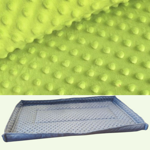 Mata do klatki dla świnek, królika 120x90 wodoodporna jasna zieleń