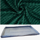 Mata do klatki dla świnki, jeża 100x40 wodoodporna ciemna zielona