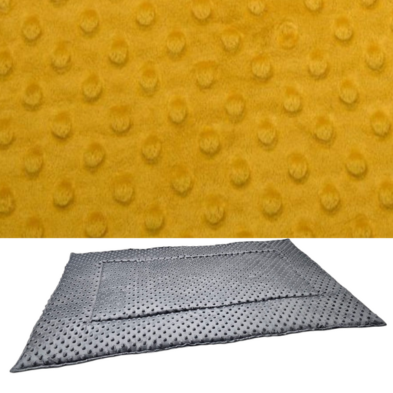 Mata do klatki dla świnki, jeża 120x60 wodoodporna żółta