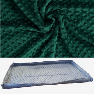 Mata do klatki dla świnek, królika 145x110 wodoodporna ciemna zieleń