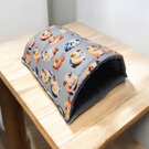 Nieopadający tunel stojący dla świnki morskiej, usztywniane ścianki