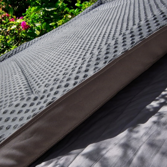 Mata do klatki dla świnki, jeża 120x60 wodoodporna fiolet z rantami