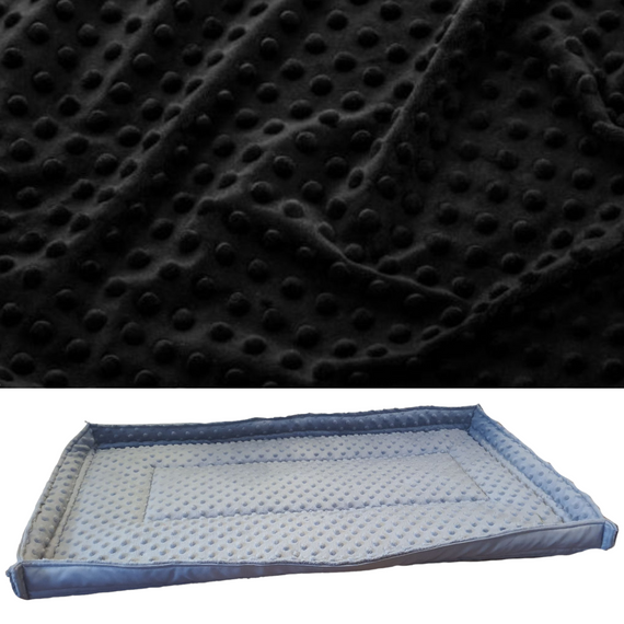 Mata do klatki dla świnek, królika 78x48 wodoodporna czarna