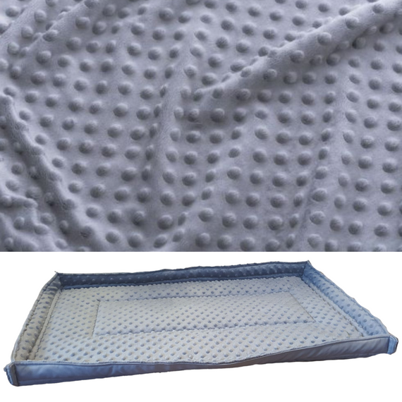 Mata do klatki dla świnek, królika 92x47 wodoodporna szara