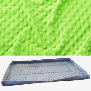 Mata do klatki dla świnki, jeża 110x50 wodoodporna jasna zieleń