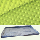 Mata do klatki dla świnek, królika 80x50 wodoodporna jasna zielona