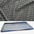 Mata do klatki dla świnek, królika 110x75 wodoodporna ciemna szara