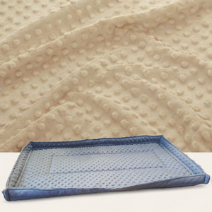 Mata do klatki dla świnek, królika 120x90 wodoodporna beżowa